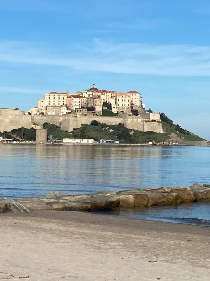 Duplex Calvi Direct Plage Exterior foto