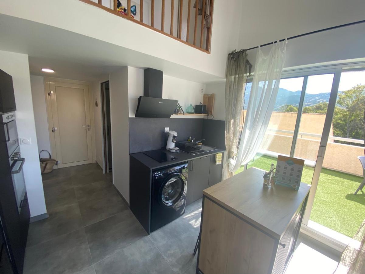 Duplex Calvi Direct Plage Exterior foto